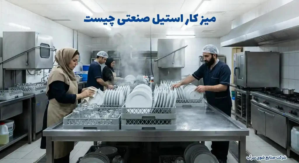 Industrial steel workbench4