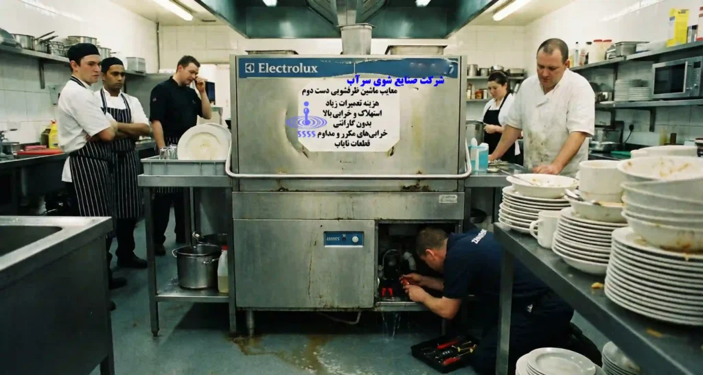 Disadvantages of second-hand industrial dishwashers