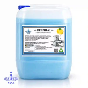 Industrial dishwasher gel