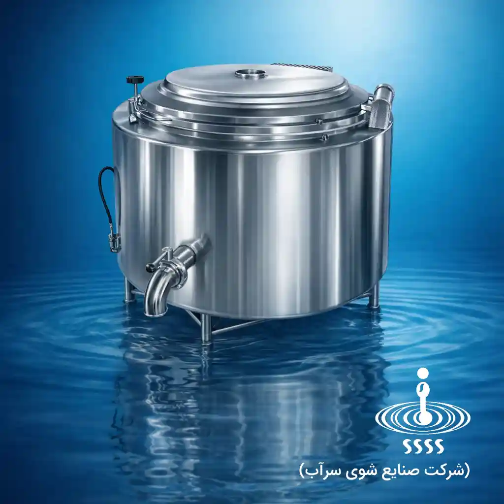 دیگ خورشت صنعتی استیل ضدزنگ